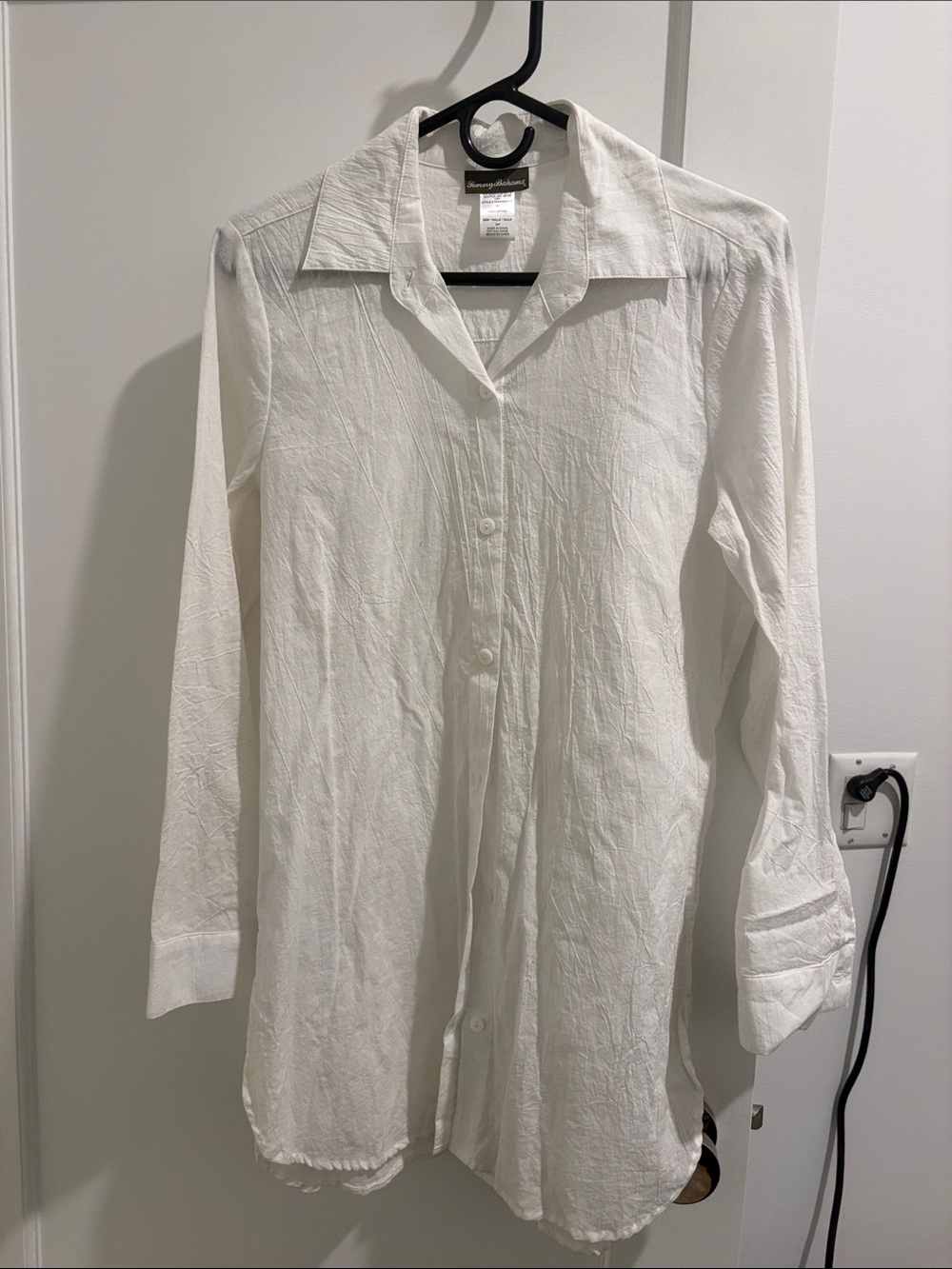 Tommy Bahama Long Cotton Blouse